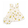 Bamoki™ Organic Cotton Baby Girl Floral Frock & Bloomer Set – GOTS Certified Summer Dress for Infants | Yellow Flower Print