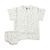 Bamoki™ Organic Cotton Baby Romper (Jhabla) – GOTS Certified Newborn Summer Wear for Boys & Girls | Heart Print