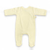 Bamoki™ 240 GSM GOTS Organic Cotton Waffle Kimono Footed Sleepsuit for Newborn Boys & Girls