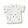 Bamoki™ Organic Cotton Baby Romper (Jhabla) – GOTS Certified Newborn Summer Wear for Boys & Girls | Sailing Boat Print