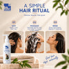 Bamoki™ Blossom Hair Shampoo with Bhringraj & Henna | 100% Natural, 47% Organic, 200ml