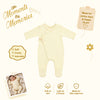 Bamoki™ 240 GSM GOTS Organic Cotton Waffle Kimono Footed Sleepsuit for Newborn Boys & Girls