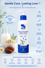 Bamoki™ Daily Care Baby Body Lotion with Dates, Oat Milk & Vitamin E | 100% Natural, 95% Organic, 24-Hour Hydration, pH 5.5, 200ml