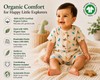 Bamoki™ Organic Cotton Baby Romper (Jhabla) – GOTS Certified Newborn Summer Wear for Boys & Girls | Dinosaur Print